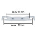 БОЙЛЕР TEDAN  SLIM INOX 80l, вертикален, неръждаем, 3kW